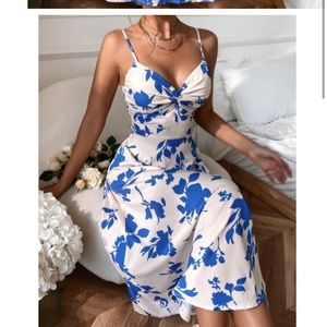 *Reposh* Blue and White Cami Dress. New with tags.